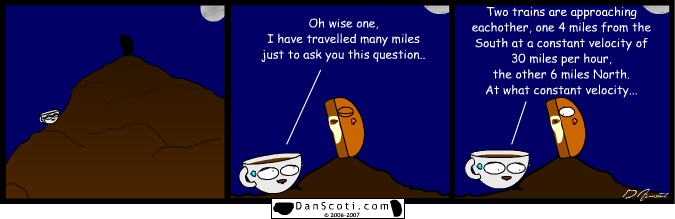 I would travel many miles just to ask why we sneeze when we look at the sun.