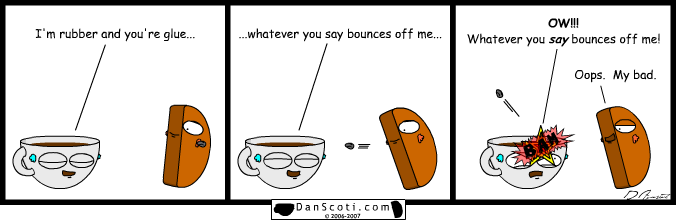 Nothing says "I'm right" better than good old fashion violence.