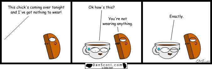 Hey baby, who's got no clothes on and's got two thumbs? THIS GUY right here.