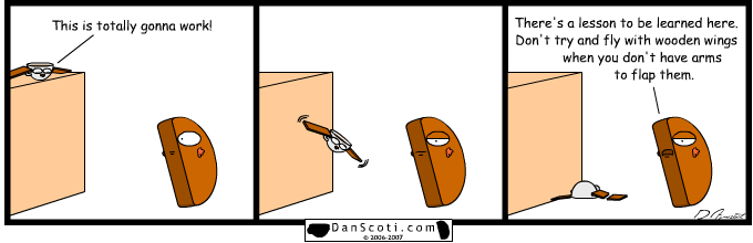 Ughh.. I'll go get the ambulance.  Again.