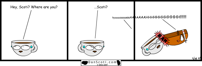 Everybody was kung-fu fighting except Dan.