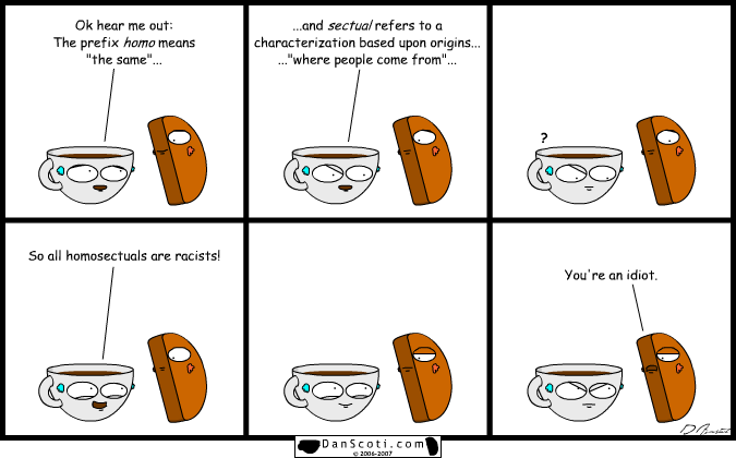 ...and all heterosectuals are equal rights activists.