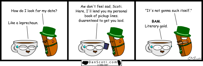 "Do you believe in love at first sight?  Or should I walk by you and punch you in the face because you're obviously a blind retarded person who happens to be attractive."