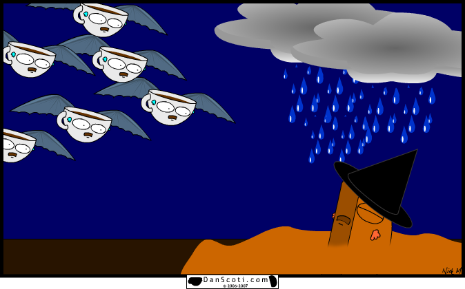 "OH NO, MY PRETTIES!! I'M MELLLTTIIIIIINNNNNGGGGGGGG..."