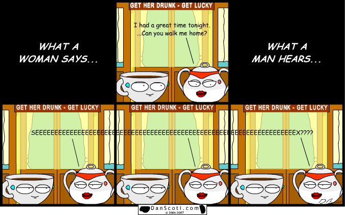 I know, I know: pretty sexist joke.  But if Estelle Getty was still with us she'd tell us all to shut up and get busy.