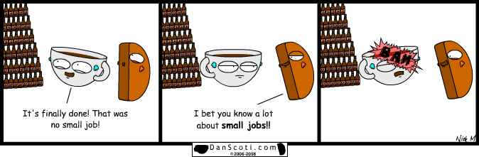 A good burn can be very damaging, especially when it slaps you between the eyes!