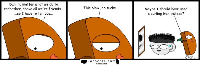 Come here maybe I can fix it with some lubricant.