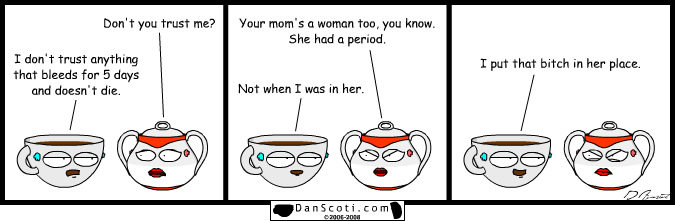 Gotta put them in their place from early on or else you'll never get to jump on the bed.